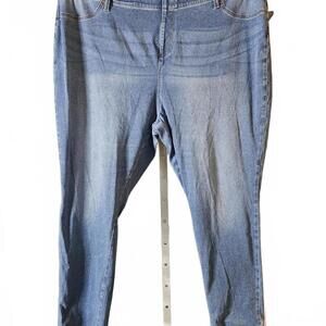 Talbots Women's Blue Denim Jeans Size 26W 28W